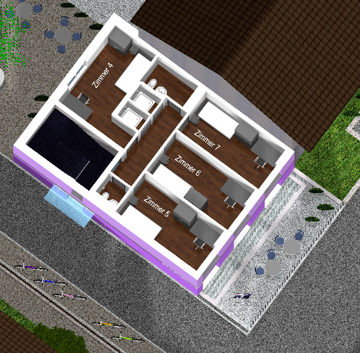 Zimmer anklicken